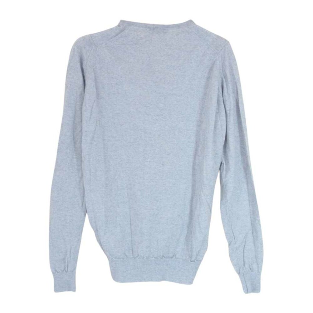 JOHN SMEDLEY(ジョンスメドレー)のJOHN SMEDLEY ジョンスメドレー Vネック ニット セーター グレー系 S【中古】 メンズのトップス(ニット/セーター)の商品写真