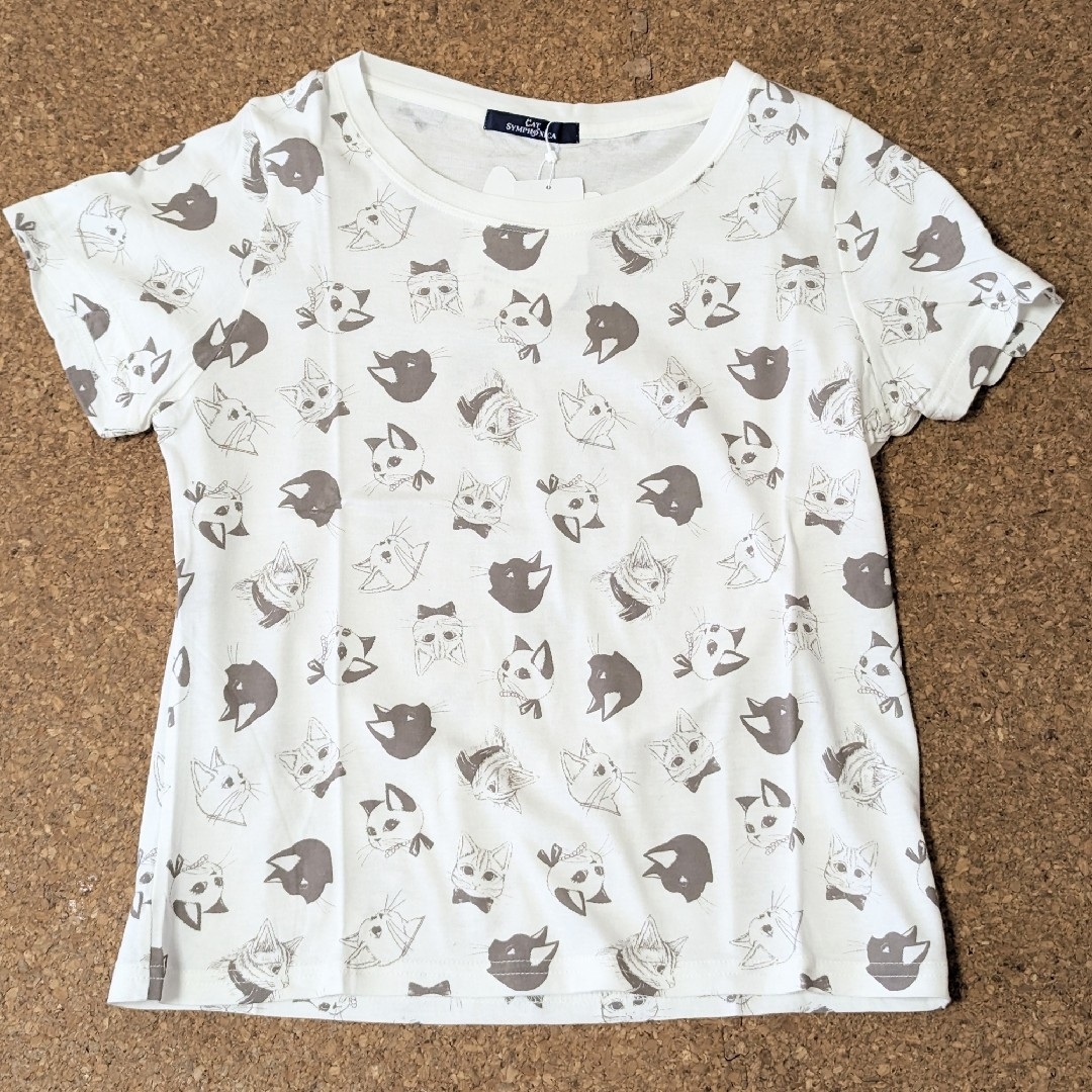 CAT SYMPHONICA  レディース Tシャツ 白 free 半袖 レディースのトップス(Tシャツ(半袖/袖なし))の商品写真