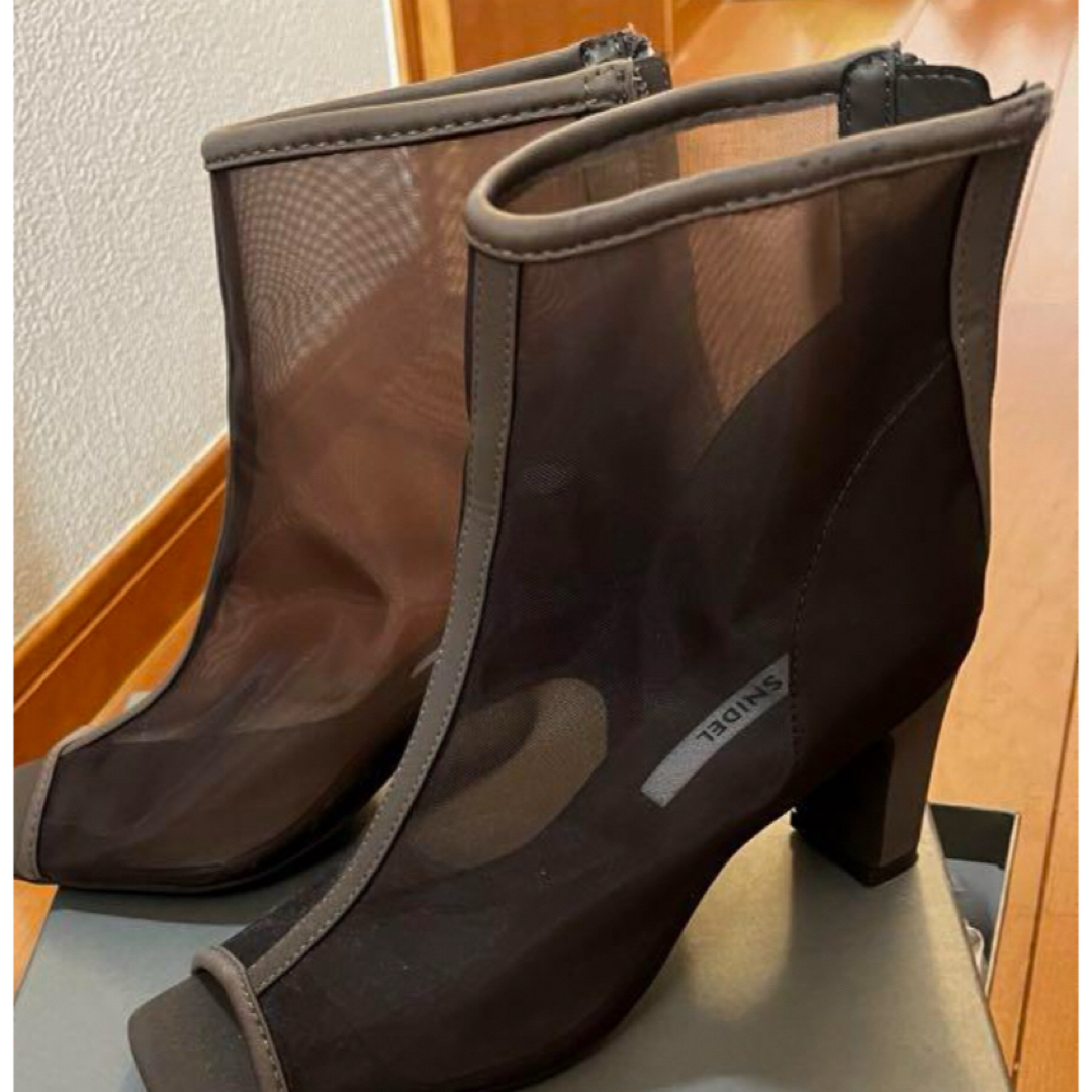 SNIDEL(スナイデル)の〔snidel〕メッシュショートブーツ レディースの靴/シューズ(ブーツ)の商品写真