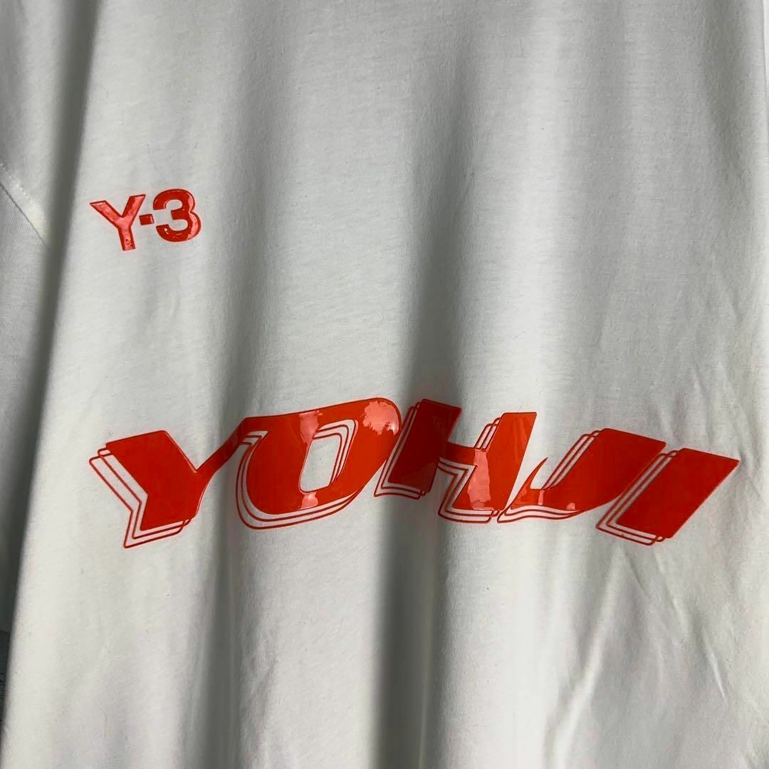 Y-3(ワイスリー)の9473【人気デザイン】Y-3☆ビッグロゴ定番カラー ビッグサイズtシャツ メンズのトップス(Tシャツ/カットソー(半袖/袖なし))の商品写真