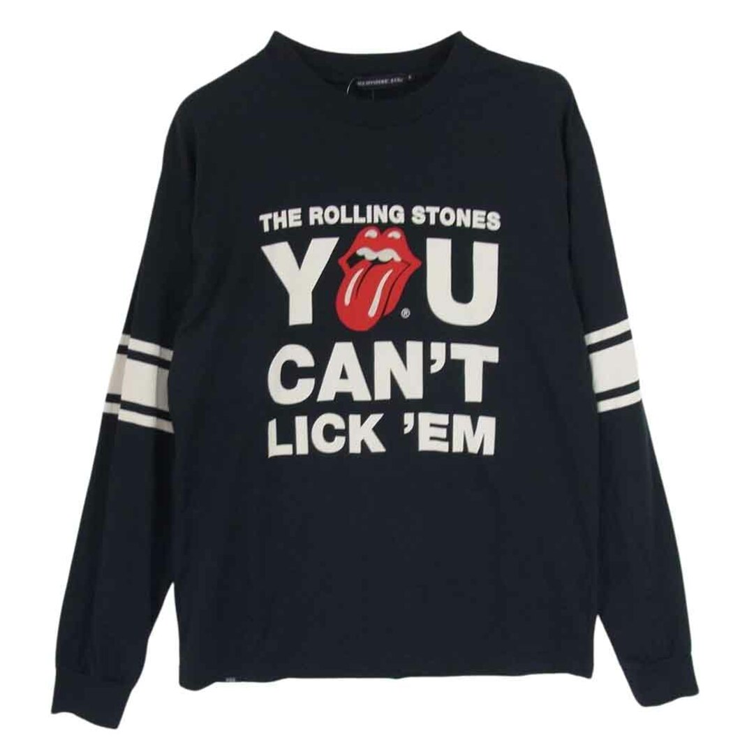 HYSTERIC GLAMOUR(ヒステリックグラマー)のHYSTERIC GLAMOUR ヒステリックグラマー 06193CL02 THEE HYSTERIC XXX THE ROLLING STONES VOO DOO LOUNGE TOUR ジィ ヒステリック トリプル ローリング ストーンズ 長袖 カットソー ブラック系 S【中古】 メンズのトップス(シャツ)の商品写真