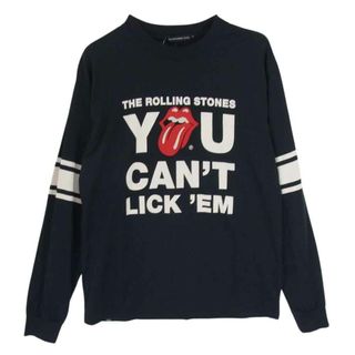 ヒステリックグラマー(HYSTERIC GLAMOUR)のHYSTERIC GLAMOUR ヒステリックグラマー 06193CL02 THEE HYSTERIC XXX THE ROLLING STONES VOO DOO LOUNGE TOUR ジィ ヒステリック トリプル ローリング ストーンズ 長袖 カットソー ブラック系 S【中古】(シャツ)