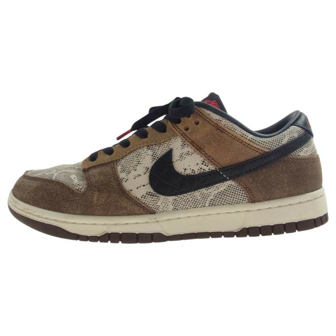 NIKE(ナイキ)のNIKE ナイキ スニーカー FJ5434-120　 DUNK LOW PRM Head 2 Head CO JP ダンク ロー ヘッド 2 ヘッド ローカット スニーカー ブラウン系 26cm【中古】 メンズの靴/シューズ(スニーカー)の商品写真