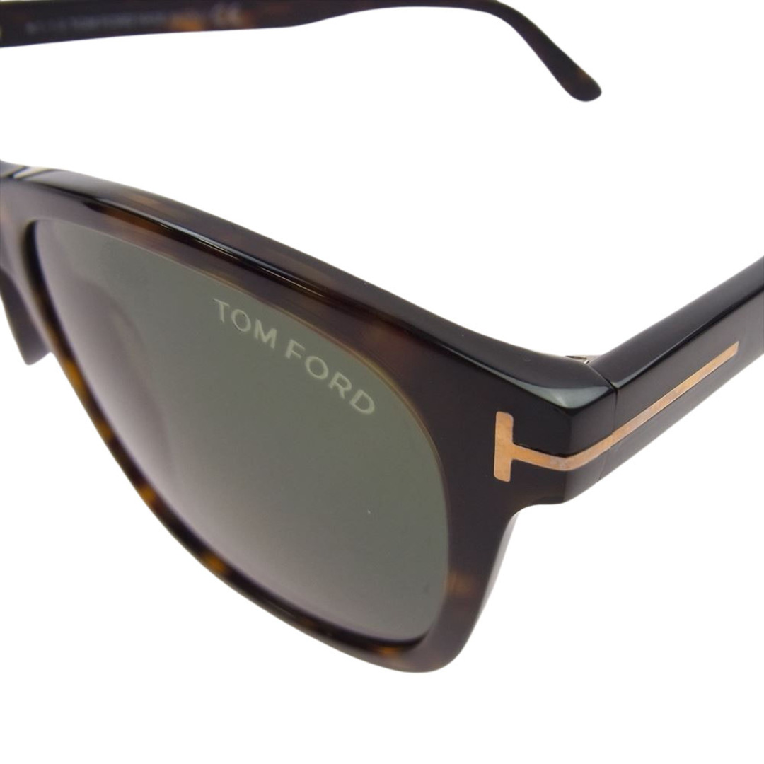 TOM FORD(トムフォード)のTOM FORD トムフォード サングラス TF595-F  Eric-02 エリック ウエリントン サングラス アイウェア ダークブラウン系 55□19 145 *3【中古】 メンズのファッション小物(サングラス/メガネ)の商品写真