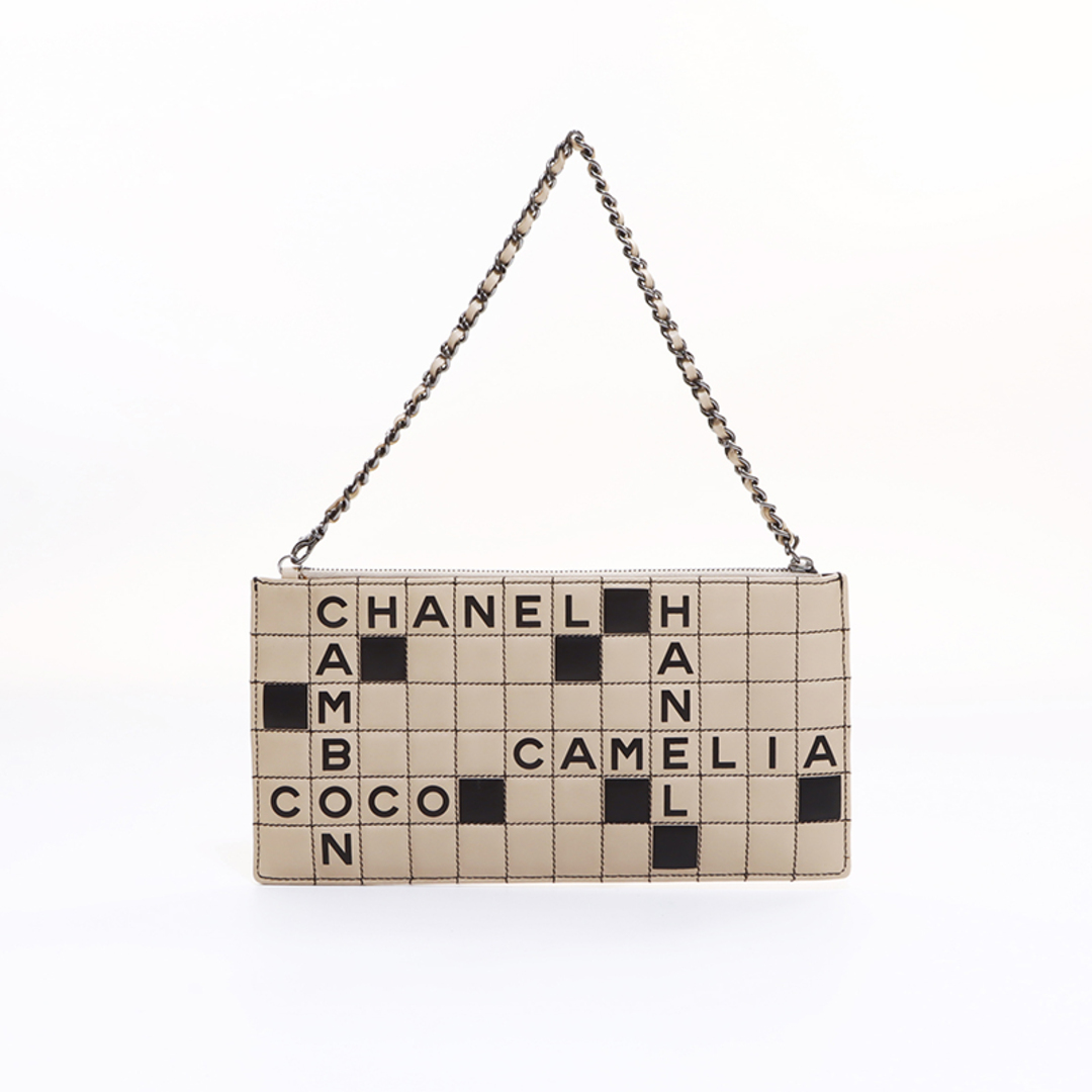 CHANEL(シャネル)のシャネル CHANEL チョコバー ロゴ ハンドバッグ レディースのバッグ(ハンドバッグ)の商品写真