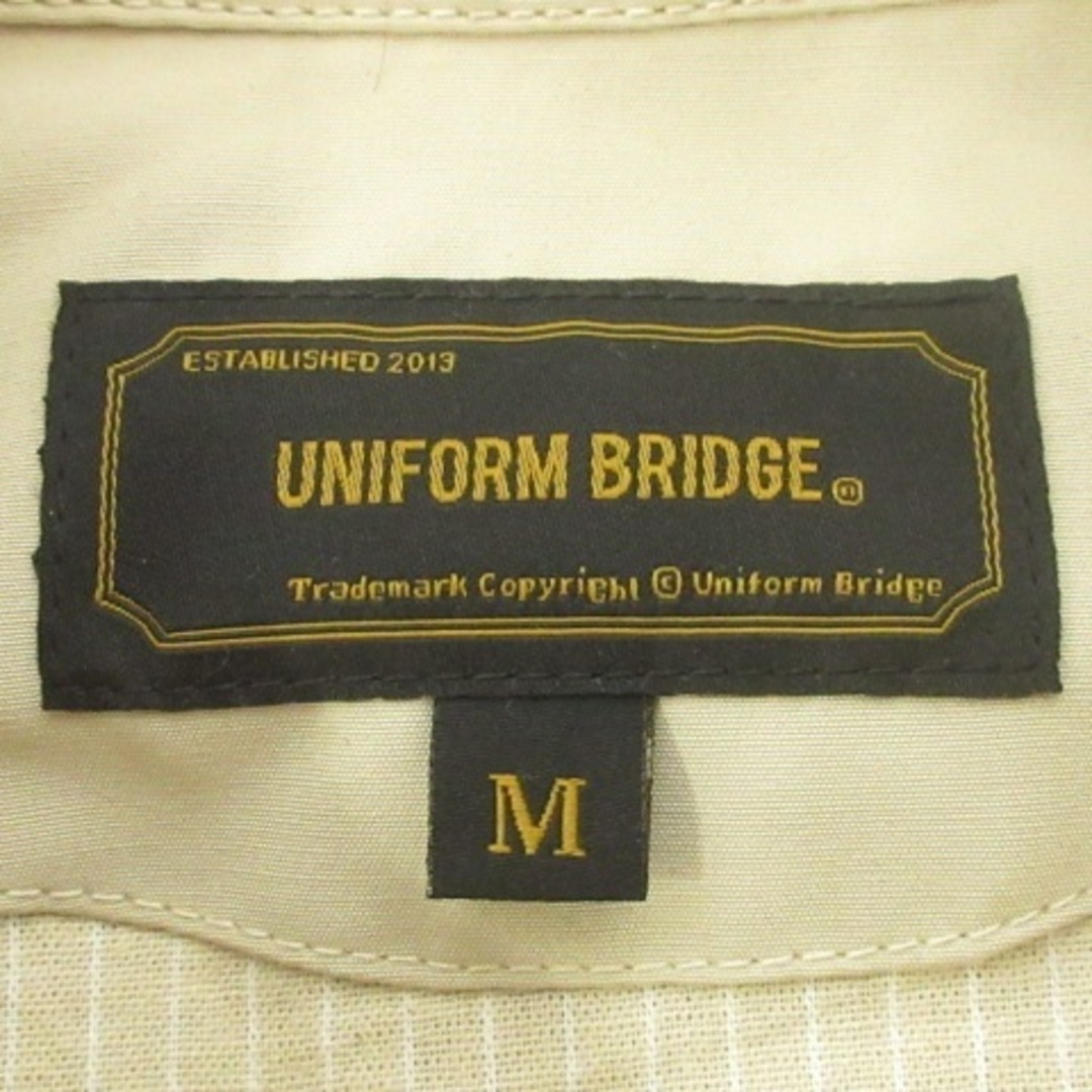 other(アザー)のポンジャン UNIFORM BRIDGE ジャケット M ベージュ ■U30 メンズのジャケット/アウター(ブルゾン)の商品写真