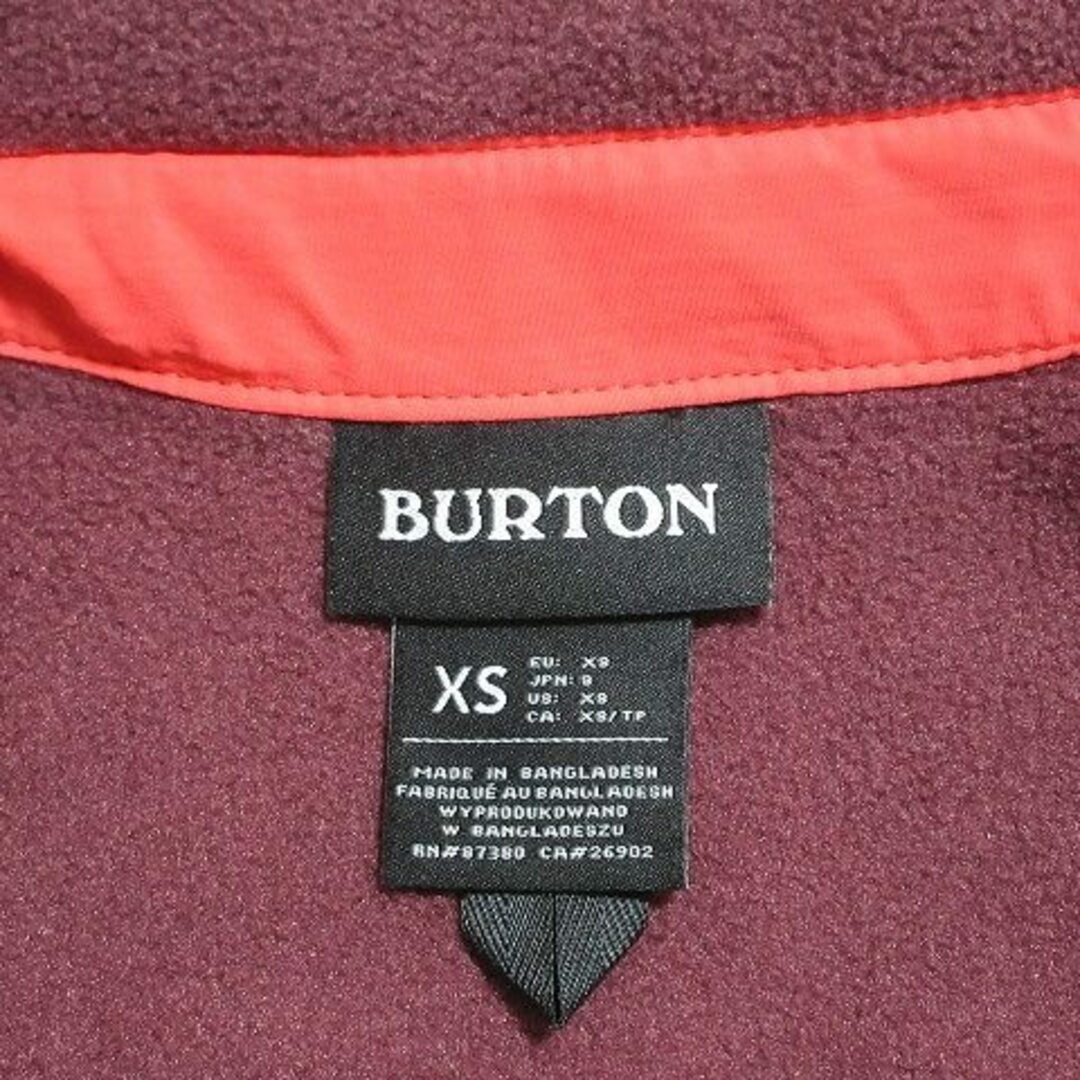 BURTON(バートン)のバートン フリース シャツ スノーボード アウトドア ウエア IBO51 メンズのトップス(シャツ)の商品写真