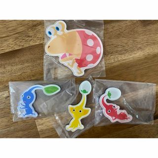 ピクミンキャラマグネッツ　チャッピー　青ピクミンB　赤ピクミンB　黄ピクミンB