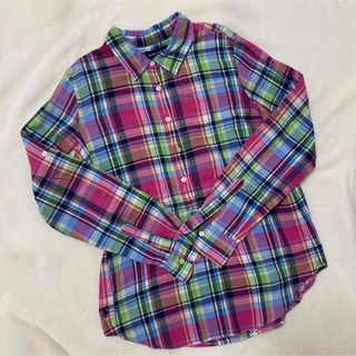 ラルフローレン(Ralph Lauren)のラルフローレン✧︎チェック シャツ チュニック150 キッズ 夏服(Tシャツ/カットソー)