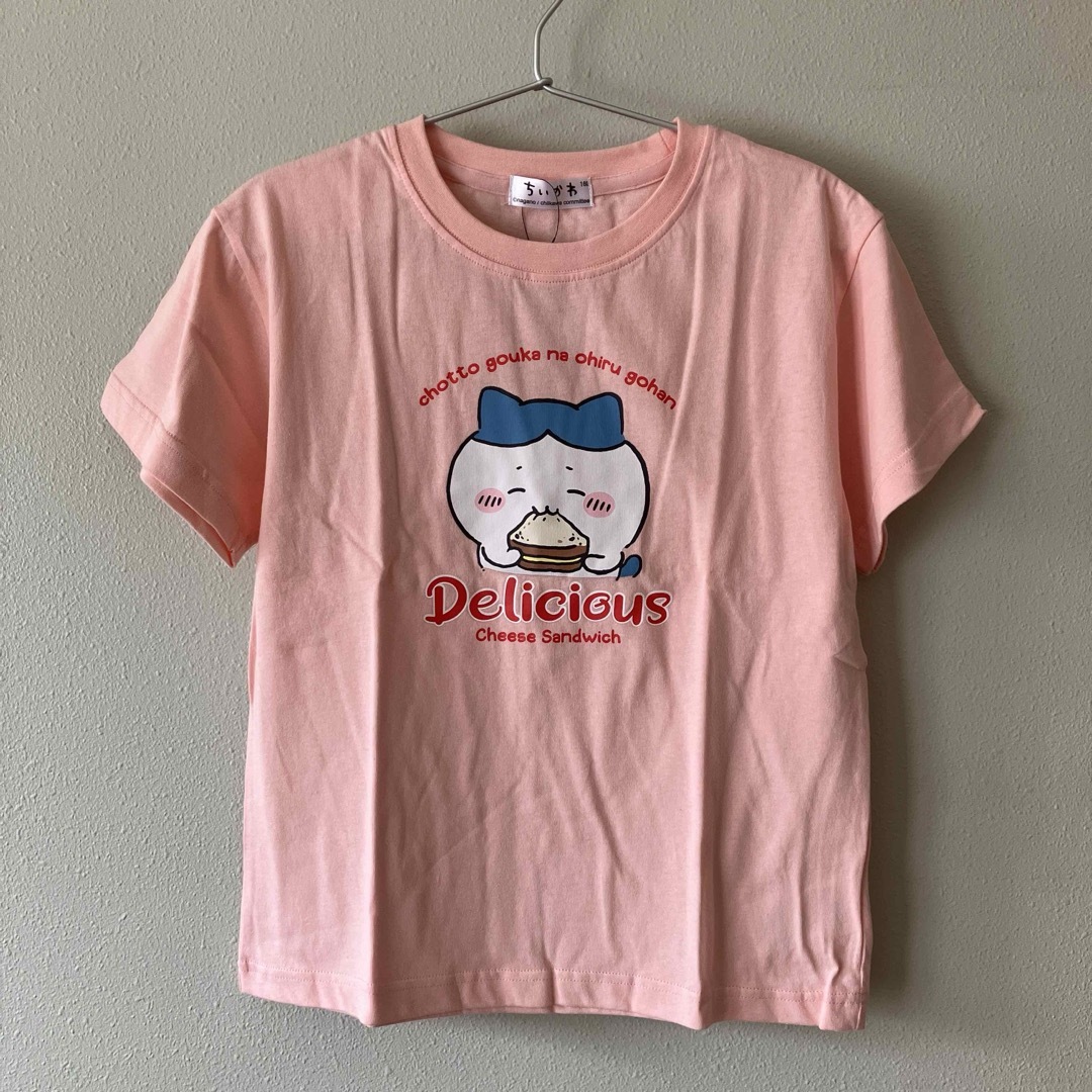 ちいかわ(チイカワ)の【ちいかわ】ハチワレTシャツ・ミニタオル 3枚組セット キッズ/ベビー/マタニティのキッズ服女の子用(90cm~)(Tシャツ/カットソー)の商品写真