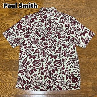 ポールスミス(Paul Smith)のPaul Smith ポールスミス アロハシャツ ボタニカル コットン M(Tシャツ/カットソー(半袖/袖なし))