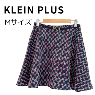 クランプリュス(KLEIN PLUS)の【美品】 KLEIN PLUS クランプリュス  スカート 大人可愛い M(ひざ丈スカート)
