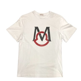 モンクレール(MONCLER)のモンクレール MONCLER 21SS Tシャツ 半袖 ビッグモチーフM 白(Tシャツ/カットソー(半袖/袖なし))