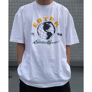 90s Eddie Bauer EBTEK Tシャツ XL VINTAGE(Tシャツ/カットソー(半袖/袖なし))