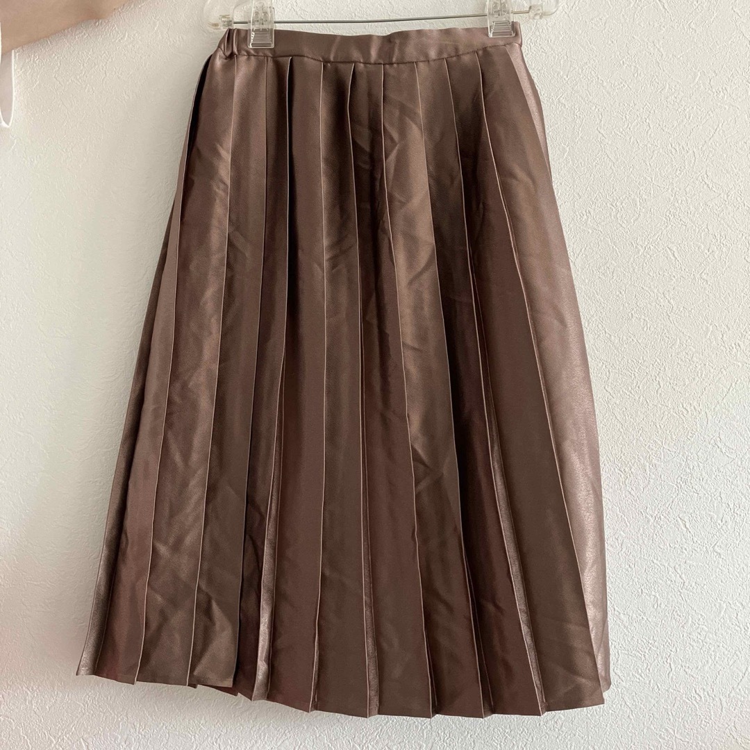 Rope' Picnic(ロペピクニック)のプリーツスカート レディースのスカート(ひざ丈スカート)の商品写真