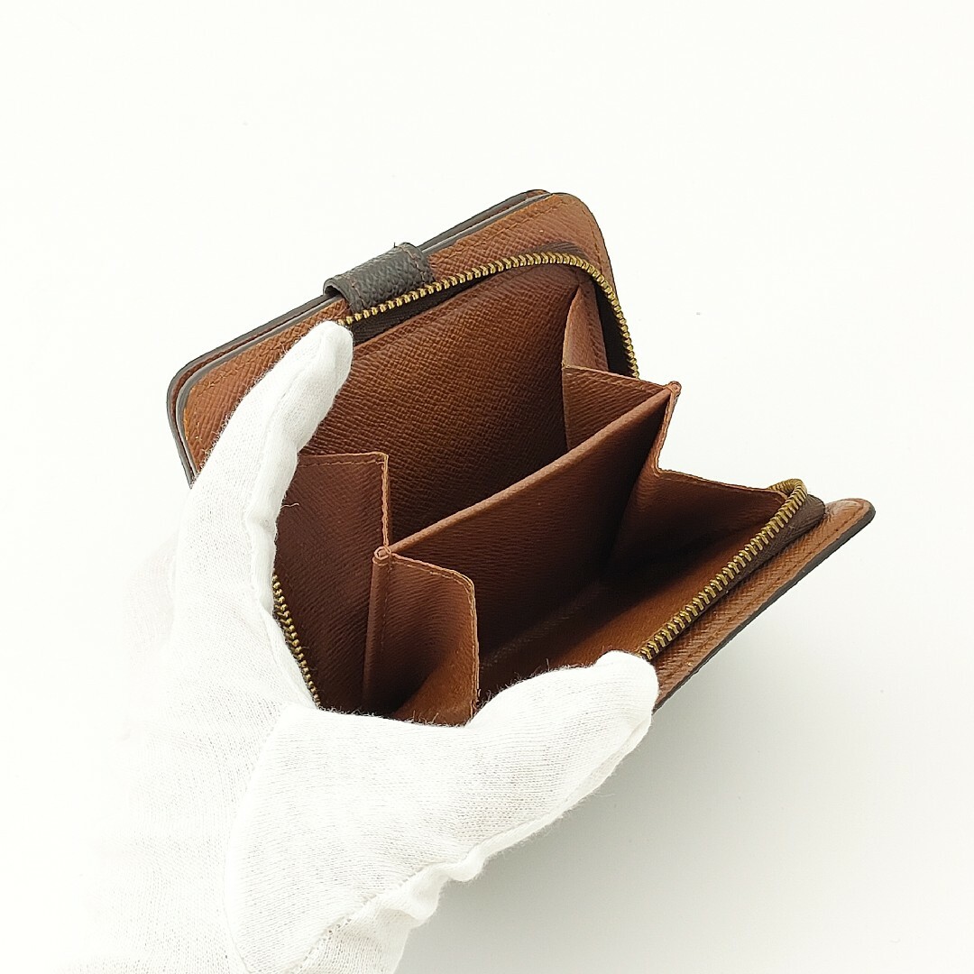 LOUIS VUITTON(ルイヴィトン)のルイヴィトン✨モノグラム✨コンパクトジップ✨二つ折り財布 レディースのファッション小物(財布)の商品写真