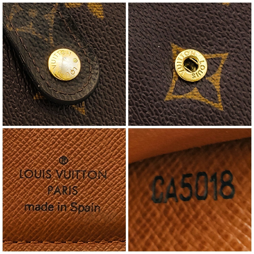 LOUIS VUITTON(ルイヴィトン)のルイヴィトン✨モノグラム✨コンパクトジップ✨二つ折り財布 レディースのファッション小物(財布)の商品写真