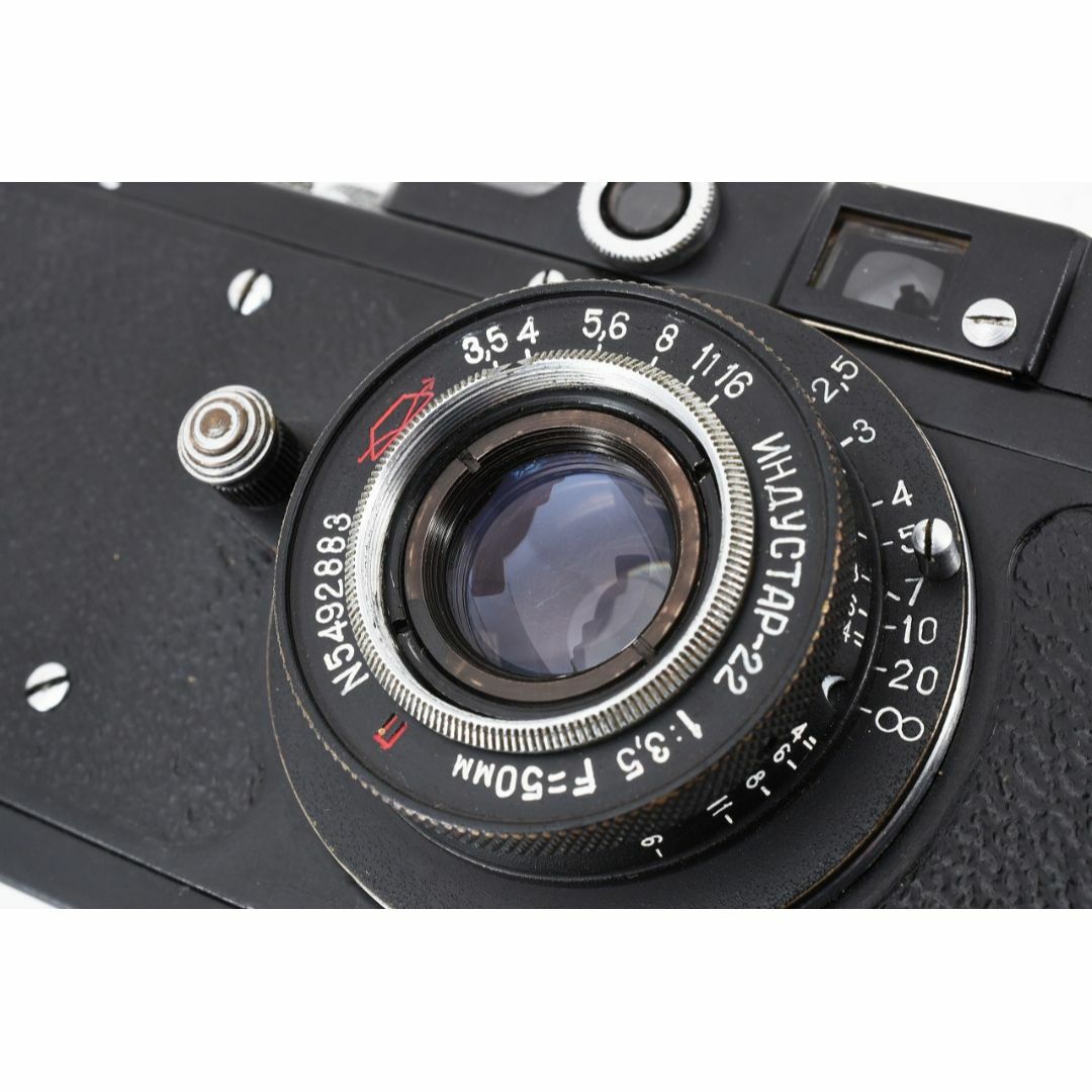 LEICA(ライカ)の50108 ロシアカメラ Zorki 50mm F3.5 ゾルキー ライカ スマホ/家電/カメラのカメラ(フィルムカメラ)の商品写真