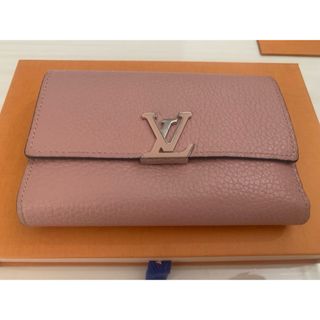 LOUIS VUITTON - 美品ルイヴィトン ポルトフォイユ カプシーヌ　ミニ財布