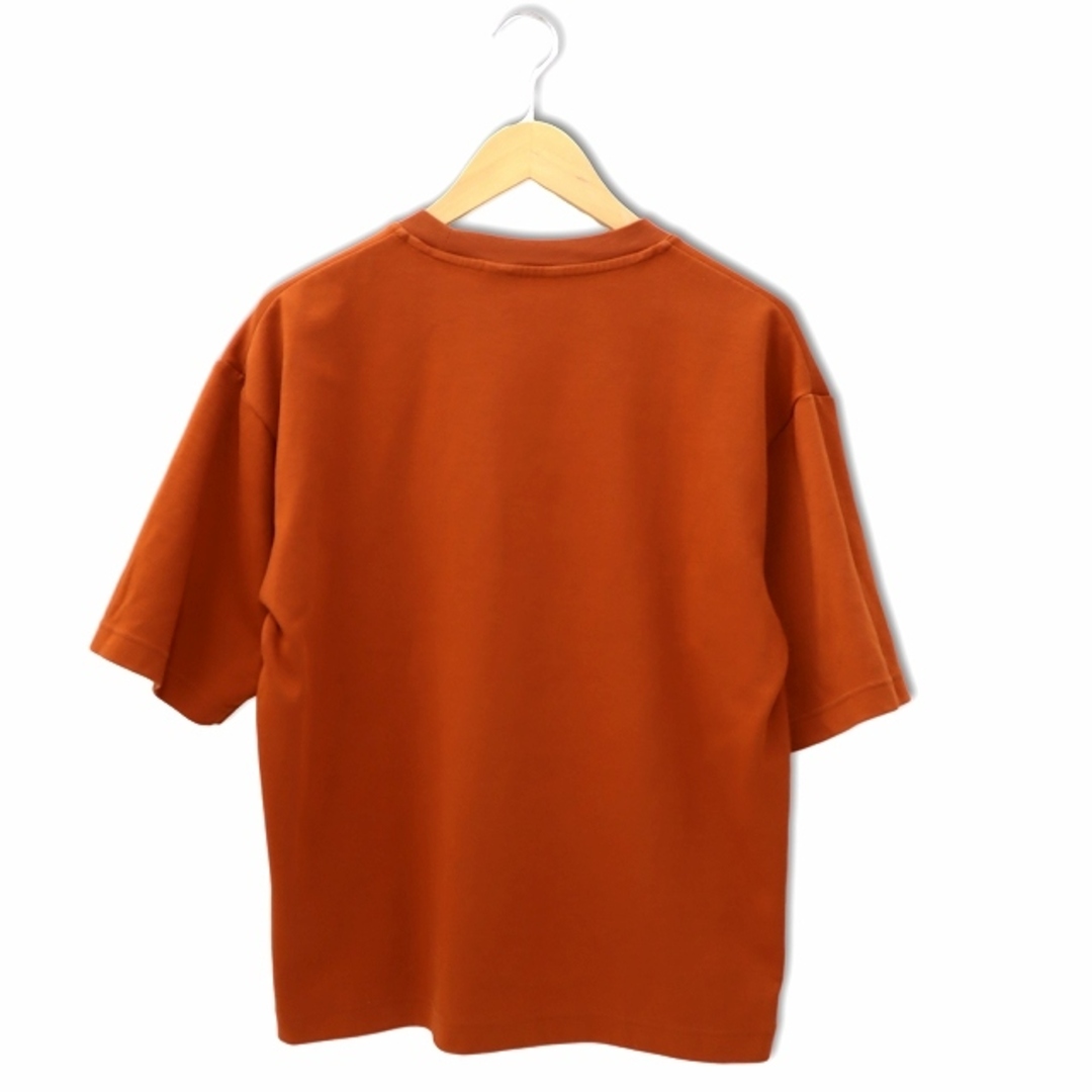 UNIQLO(ユニクロ)のユニクロ エアリズム コットン オーバーサイズTシャツ M ブラウン メンズのトップス(Tシャツ/カットソー(半袖/袖なし))の商品写真