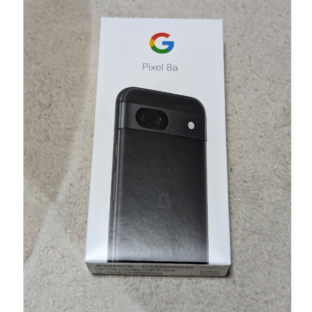 Google Pixel(グーグルピクセル)のGoogleストア　公式　未使用　Google　Pixel　8a オプシディアン スマホ/家電/カメラのスマートフォン/携帯電話(スマートフォン本体)の商品写真