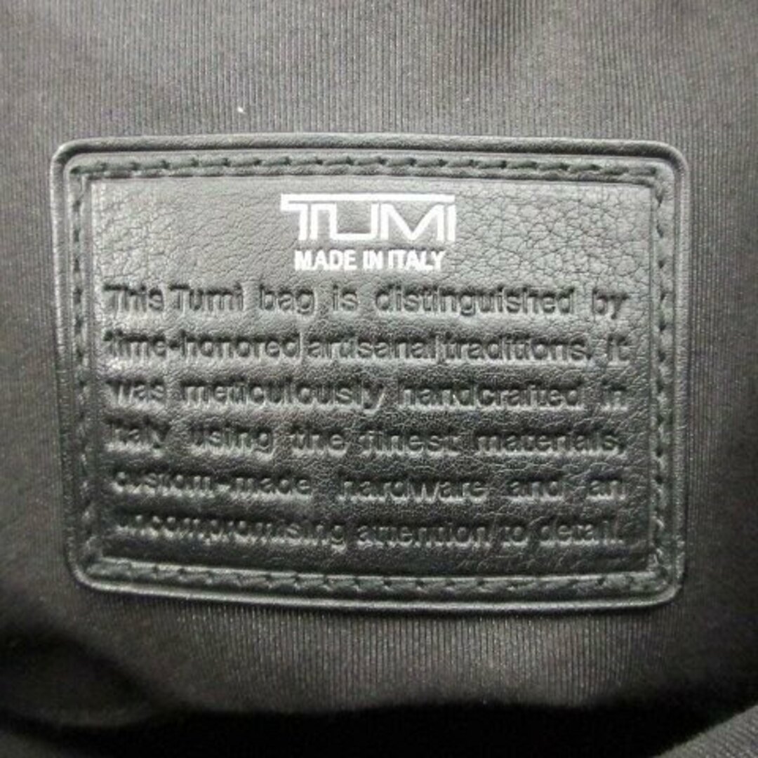 TUMI(トゥミ)のトゥミ オールレザー トートバッグ ビジネスバッグ 鞄 本革 レザー 無地 黒 メンズのバッグ(トートバッグ)の商品写真