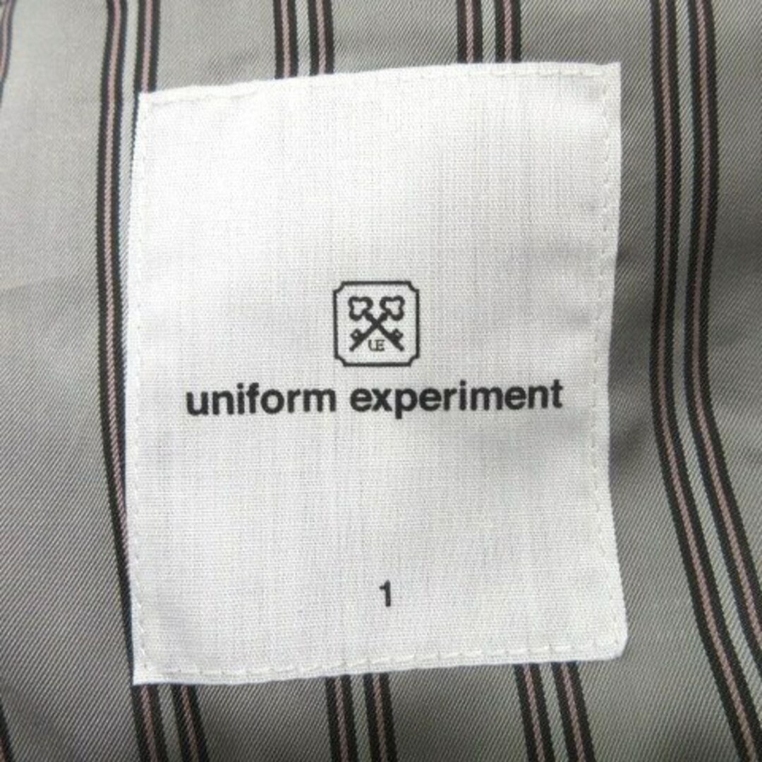 uniform experiment(ユニフォームエクスペリメント)のユニフォームエクスペリメント 22 TW サクソニー スーツ セットアップ 約S メンズのスーツ(スーツジャケット)の商品写真