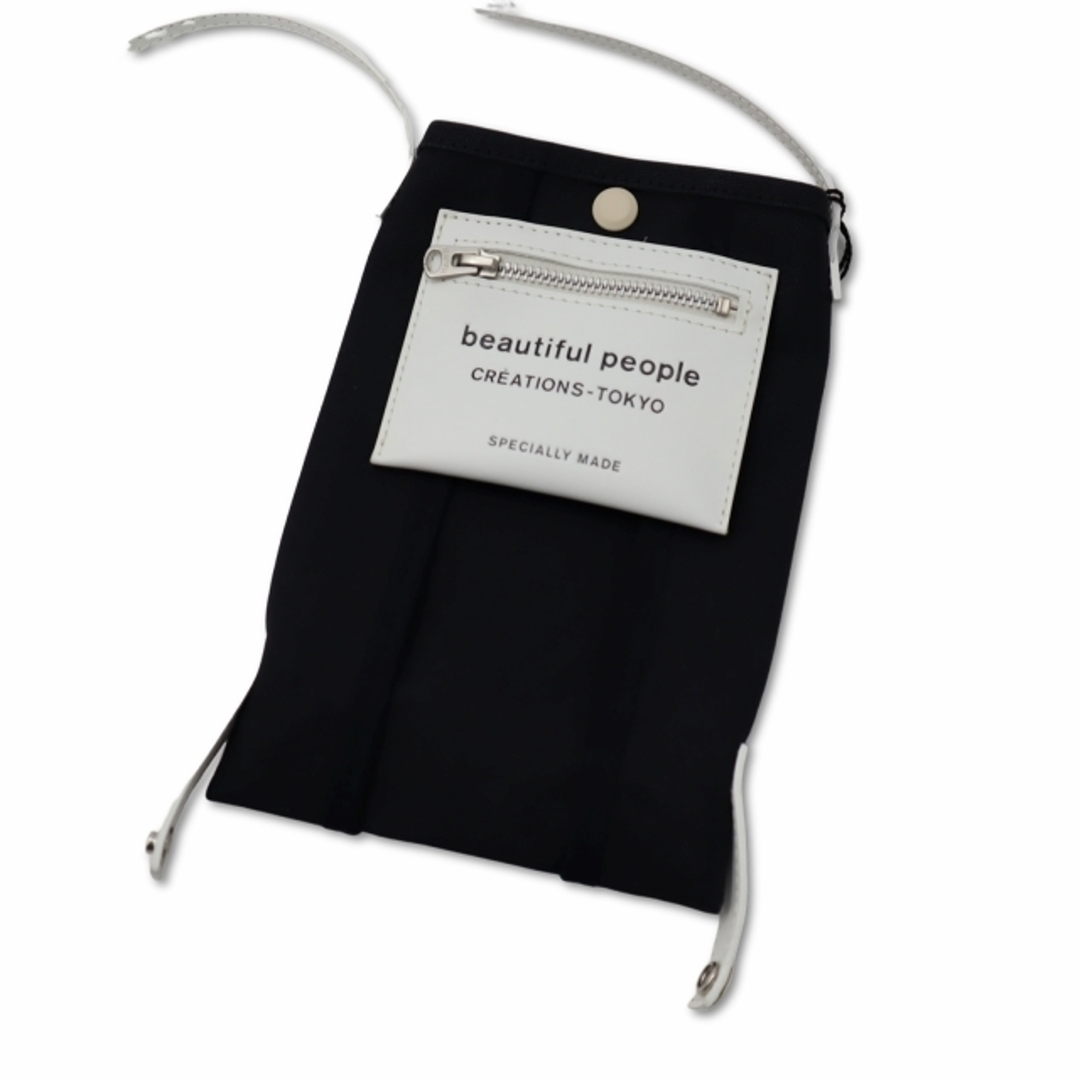 beautiful people(ビューティフルピープル)のビューティフルピープル ライニング ロゴ ポケット ドキュメント ケース レディースのバッグ(ショルダーバッグ)の商品写真