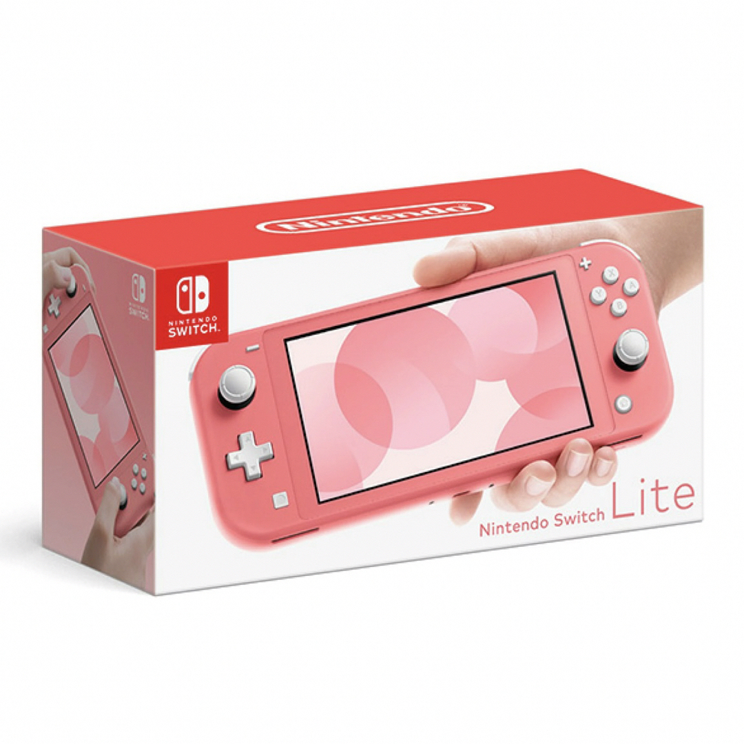Nintendo Switch(ニンテンドースイッチ)の任天堂 Nintendo Switch Lite ピンク 新品 本体  エンタメ/ホビーのゲームソフト/ゲーム機本体(携帯用ゲーム機本体)の商品写真
