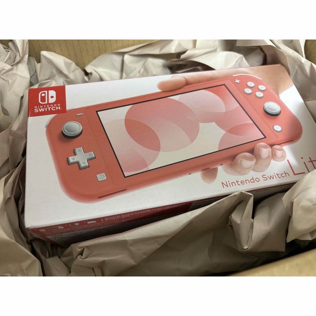 Nintendo Switch(ニンテンドースイッチ)の任天堂 Nintendo Switch Lite ピンク 新品 本体  エンタメ/ホビーのゲームソフト/ゲーム機本体(携帯用ゲーム機本体)の商品写真