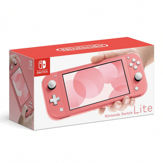 ニンテンドースイッチ(Nintendo Switch)の任天堂 Nintendo Switch Lite ピンク 新品 本体 (携帯用ゲーム機本体)