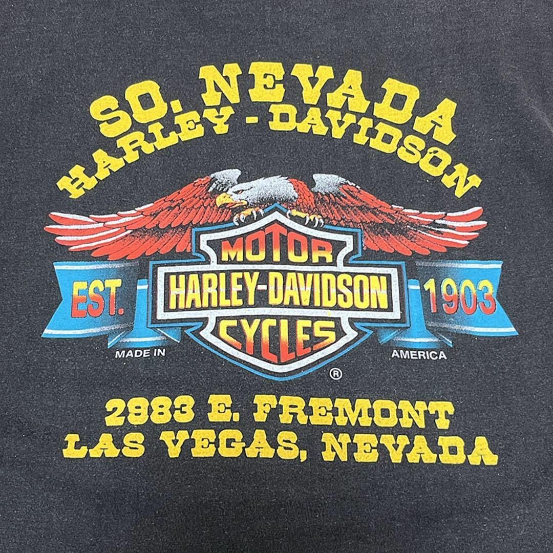 Harley Davidson(ハーレーダビッドソン)の90s USA製 HARLEY DAVIDSON Tシャツ 3D EMBLEM メンズのトップス(Tシャツ/カットソー(半袖/袖なし))の商品写真