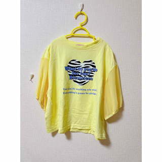 袖シースルー♡トップス 140(Tシャツ/カットソー)