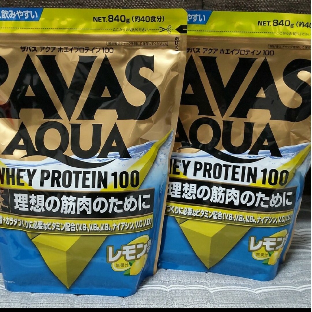 SAVAS(ザバス)の【2袋】ザバス アクア ホエイプロテイン 800g 食品/飲料/酒の健康食品(プロテイン)の商品写真