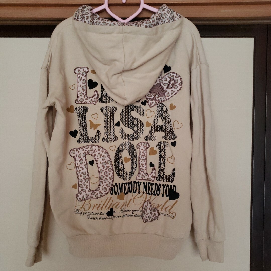 LIZ LISA doll(リズリサドール)のLIZLISADOLL✧フード付きパーカー レディースのトップス(パーカー)の商品写真