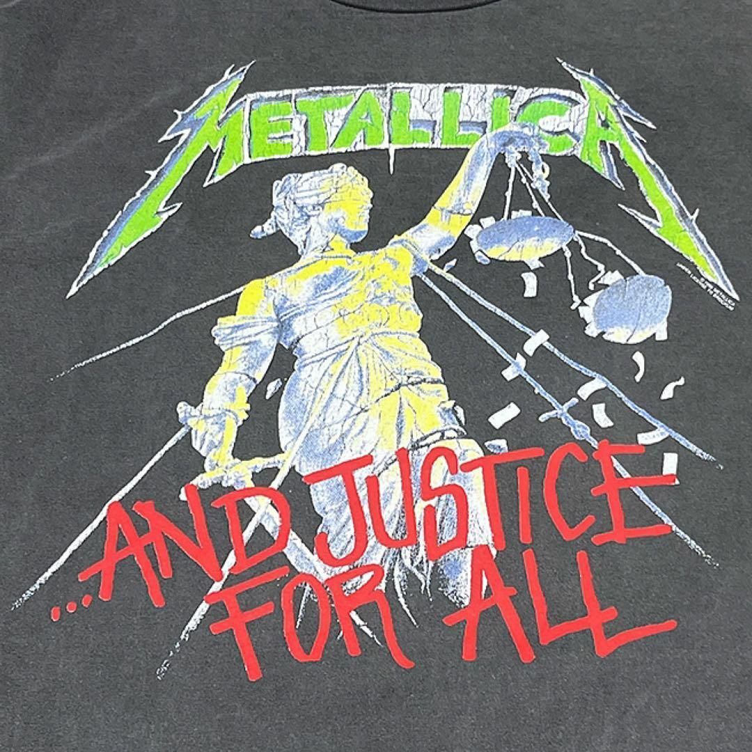 METALLICA(メタリカ)のUSA製 METALLICA メタリカ バンドTシャツ ©︎1988 L メンズのトップス(Tシャツ/カットソー(半袖/袖なし))の商品写真