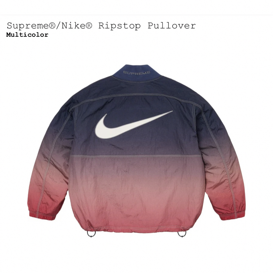 Supreme(シュプリーム)のM supreme nike Ripstop Pullover メンズのジャケット/アウター(ナイロンジャケット)の商品写真
