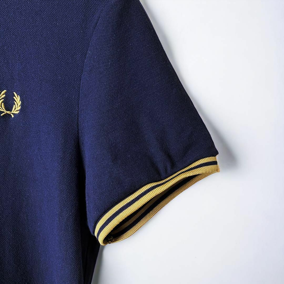 FRED PERRY(フレッドペリー)の【FRED PERRY】  ポロワンピース  ロゴボタン  ロゴ刺繍 レディースのワンピース(ひざ丈ワンピース)の商品写真