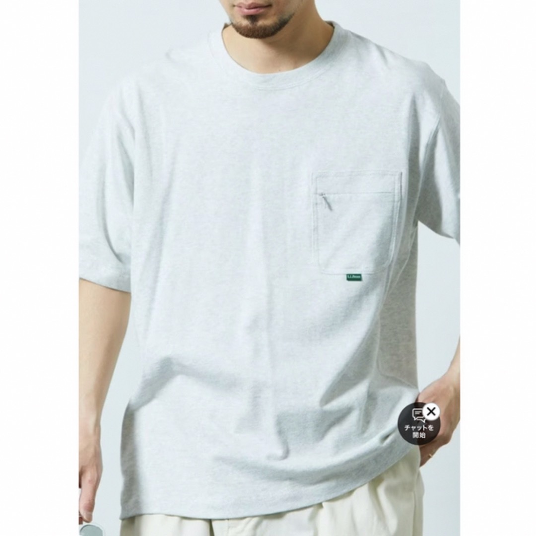 L.L.Bean(エルエルビーン)の【新品　未使用】llbean  半袖　TEE cotton100％ メンズのトップス(Tシャツ/カットソー(半袖/袖なし))の商品写真