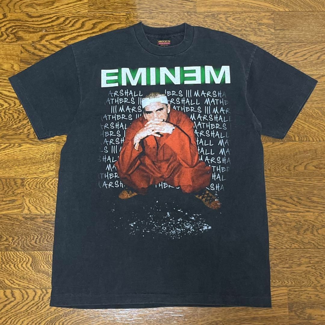 USA製 EMINEM エミネム ラップTシャツ L HIPHOP ヒップホップ メンズのトップス(Tシャツ/カットソー(半袖/袖なし))の商品写真