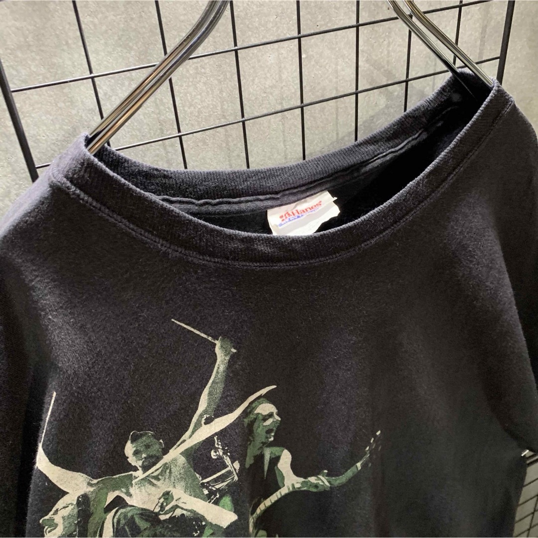 ✔︎ 00s System of a Down T-shirt ヘインズ メンズのトップス(Tシャツ/カットソー(半袖/袖なし))の商品写真