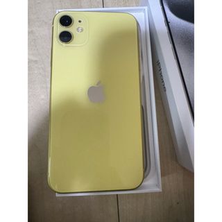 アイフォーン(iPhone)のiPhone11 64G イエロー(iPhoneケース)