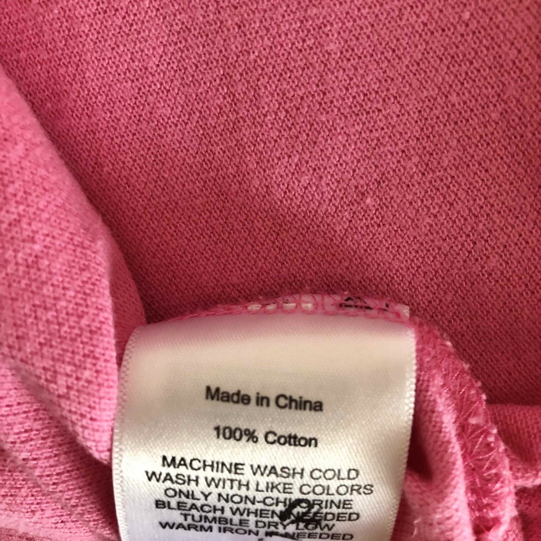 Ralph Lauren(ラルフローレン)のラルフローレン  ベビー　キッズ　ポロシャツ　ピンク　80サイズ　半袖 キッズ/ベビー/マタニティのベビー服(~85cm)(シャツ/カットソー)の商品写真
