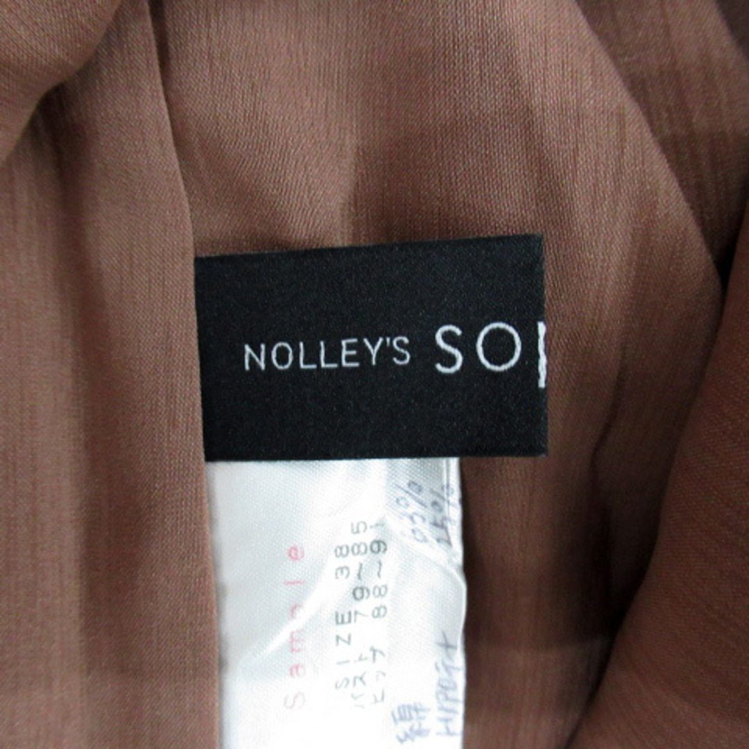 NOLLEY'S(ノーリーズ)のノーリーズ Nolley's ワンピース 38 M ベージュ サンプル品 レディースのワンピース(ひざ丈ワンピース)の商品写真