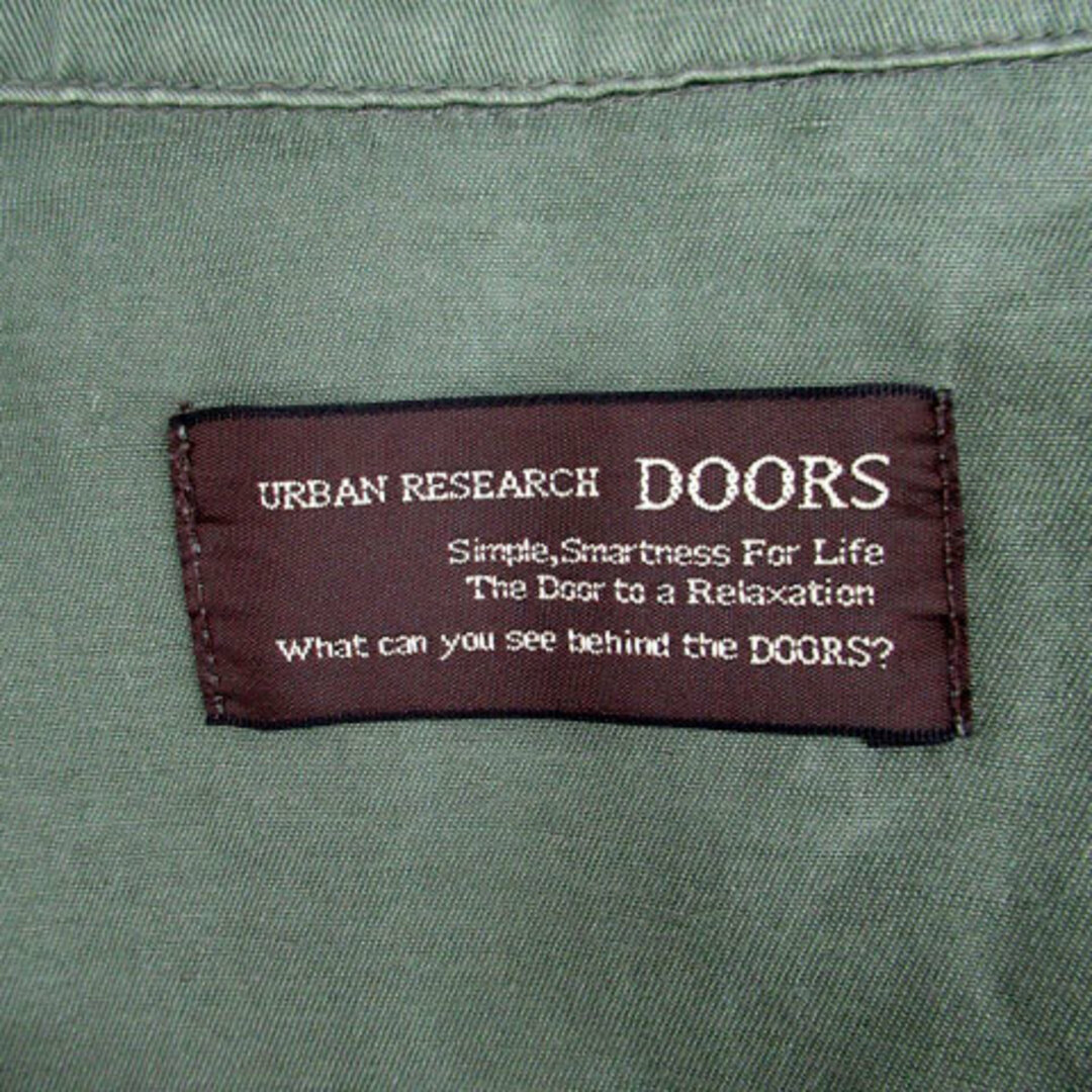 URBAN RESEARCH DOORS(アーバンリサーチドアーズ)のアーバンリサーチ ドアーズ M65コットンリネンジャケット 麻 ONE カーキ レディースのジャケット/アウター(その他)の商品写真