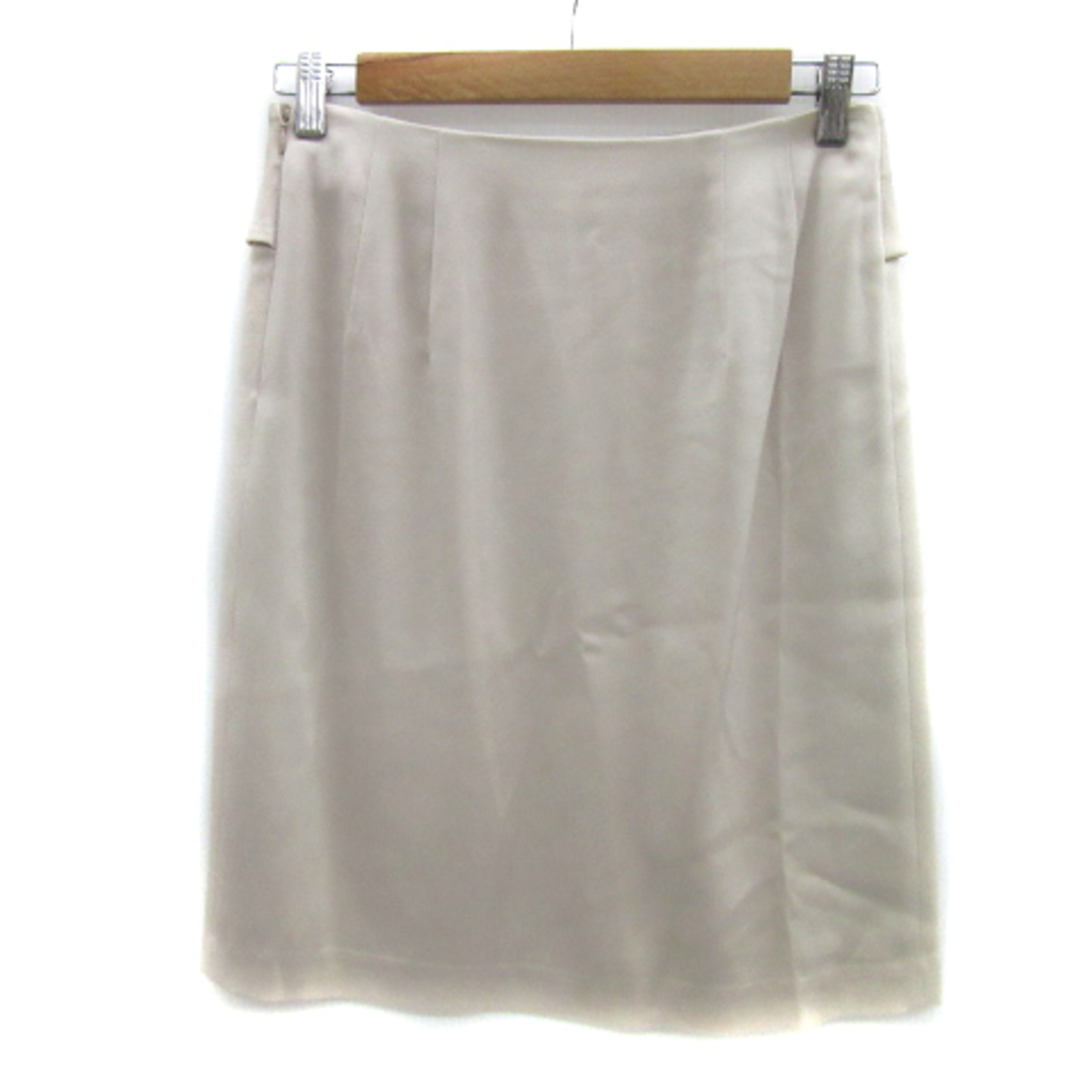 ANAYI(アナイ)のアナイ タイトスカート ひざ丈 無地 リボン 38 M ライトベージュ レディースのスカート(ひざ丈スカート)の商品写真
