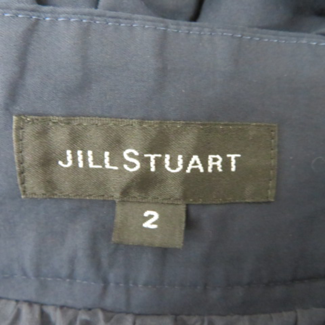 JILLSTUART(ジルスチュアート)のジルスチュアート テーパードパンツ アンクル丈 無地 2 紺 ネイビー /YK6 レディースのパンツ(その他)の商品写真