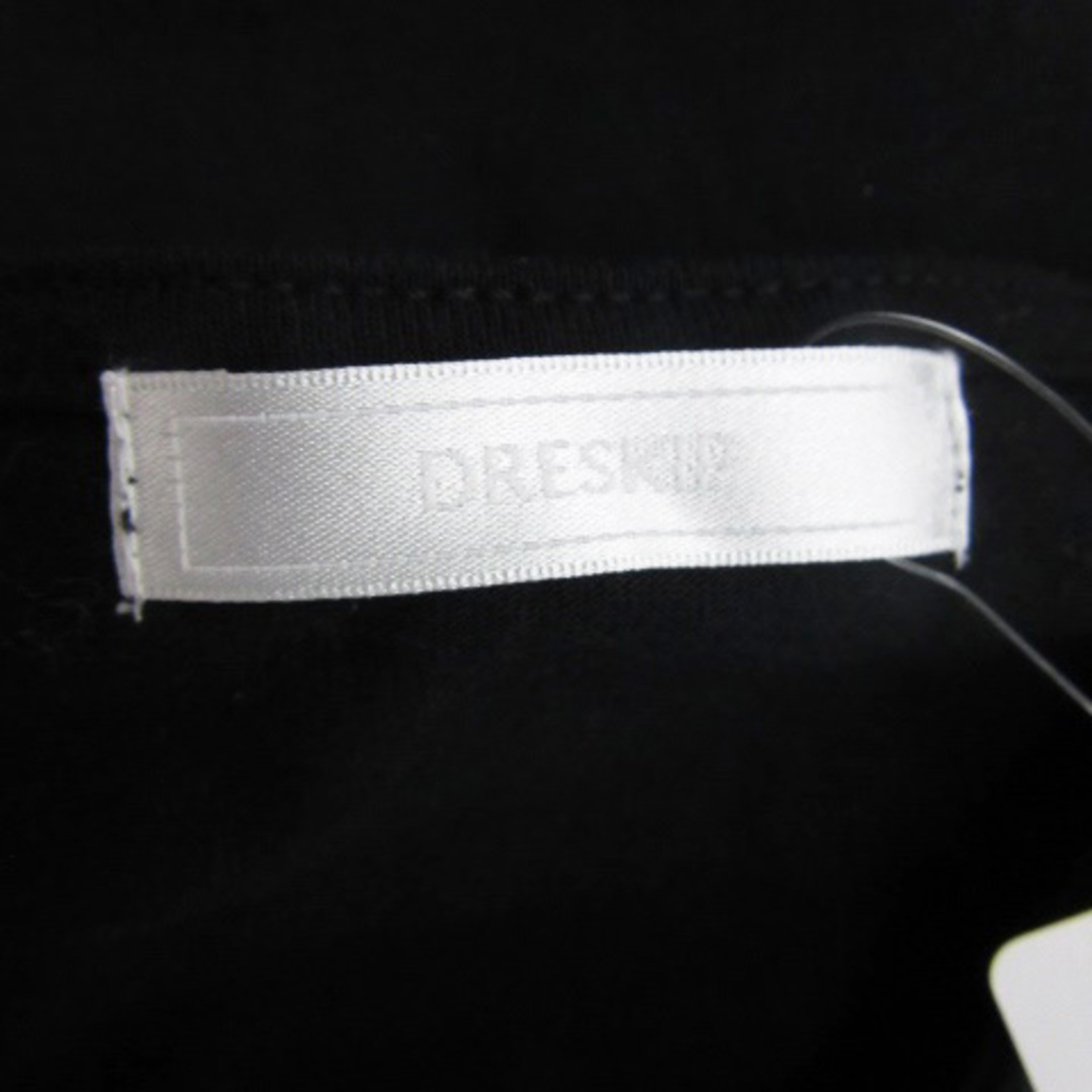DRESKIP(ドレスキップ)のドレスキップ ブラウス カットソー 半袖 ラウンドネック レース L ブラック レディースのトップス(シャツ/ブラウス(半袖/袖なし))の商品写真
