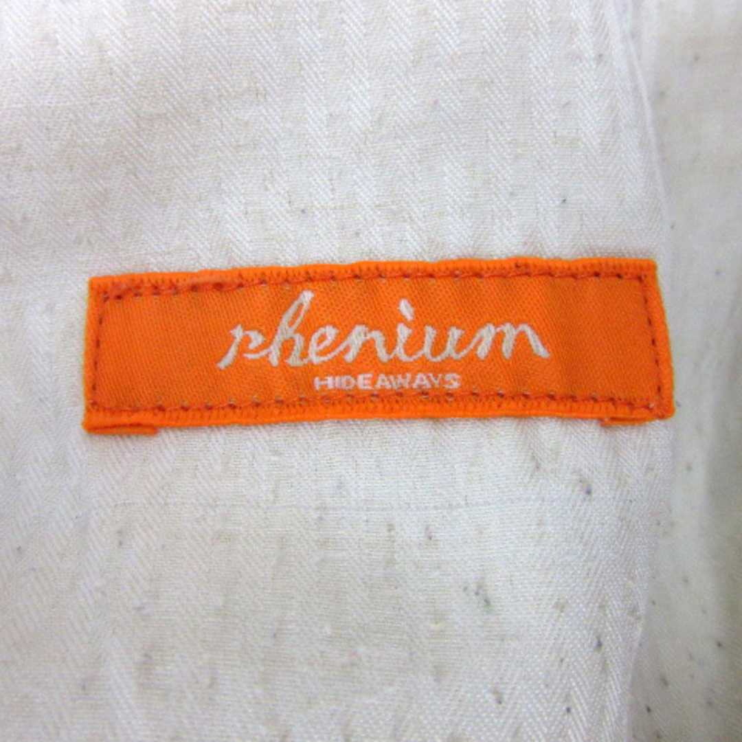 ハイダウェイ ニコル phenium チノパンツ 46 S イエローベージュ メンズのパンツ(チノパン)の商品写真