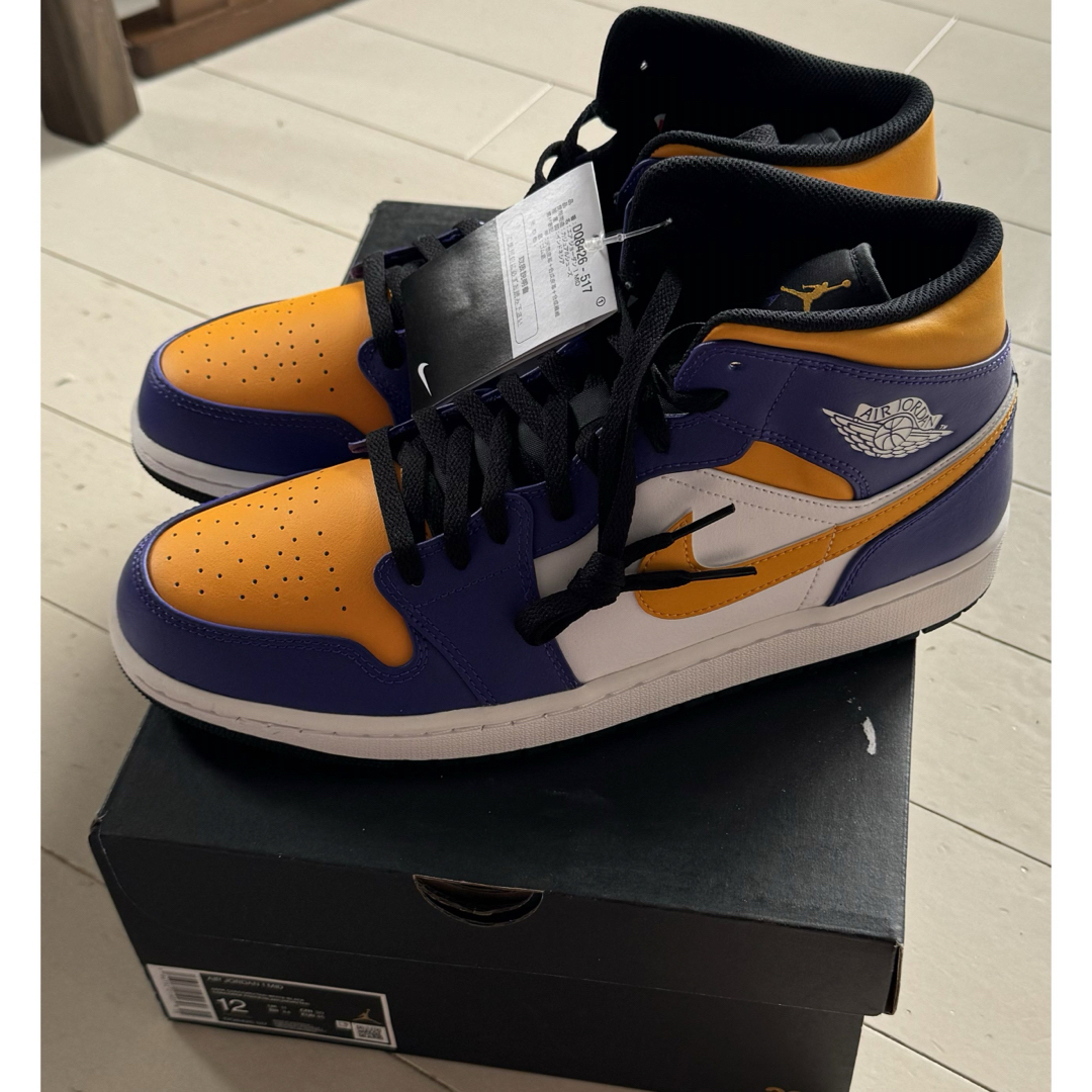 NIKE(ナイキ)のNike Air Jordan 1 Mid "Lakers" メンズの靴/シューズ(スニーカー)の商品写真